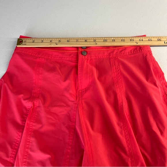 Title Nine Nimblene Swintastic Skort size 2 Coral Pink Hiking Outdoors - Picture 13 of 15